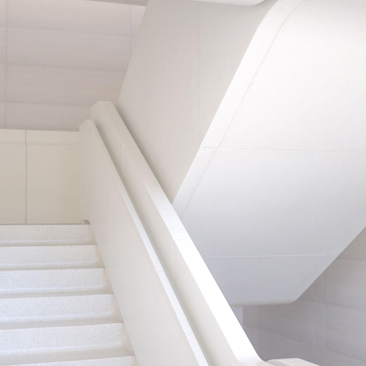 Office Staircase Painting and Decorating